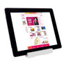 Tabletstandaard krom wit 