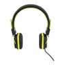 Koptelefoon duo tone geel 