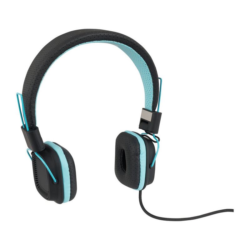 Koptelefoon duo tone blauw