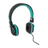 Koptelefoon duo tone turquoise