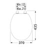 Tiger toiletzitting Monterrey - MDF - wit