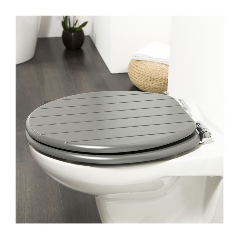 Tiger toiletzitting Baya - MDF - lava grijs