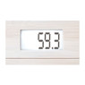 Soehnle personenweegschaal bamboo - wit