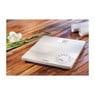 Soehnle personenweegschaal bamboo - wit