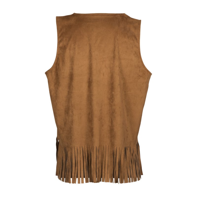 Gilet - bruin - maat S/M