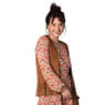 Gilet - bruin - maat L/XL