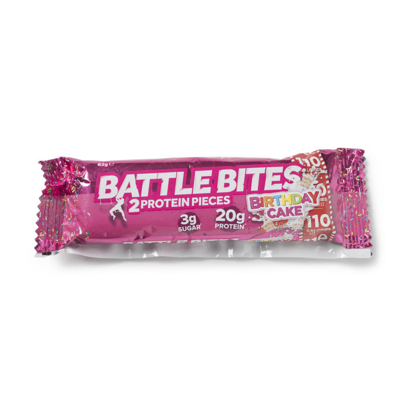 Battle Bites - eiwitreep birthday cake - 62 g