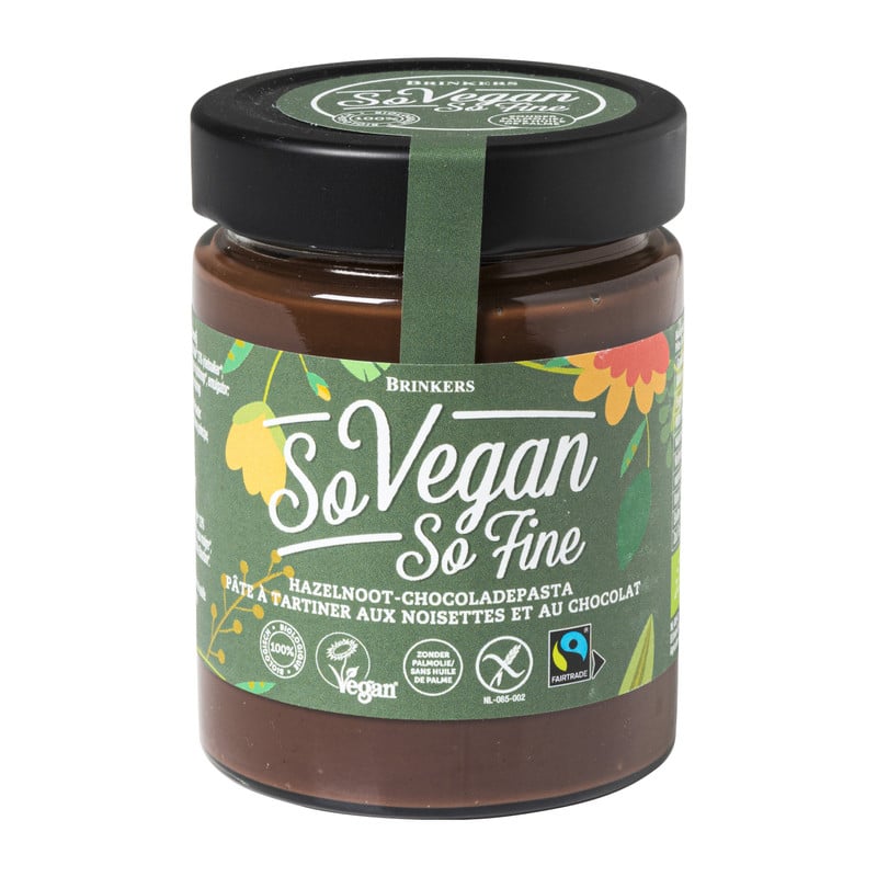 So Vegan So Fine hazelnoot pasta - 270 g