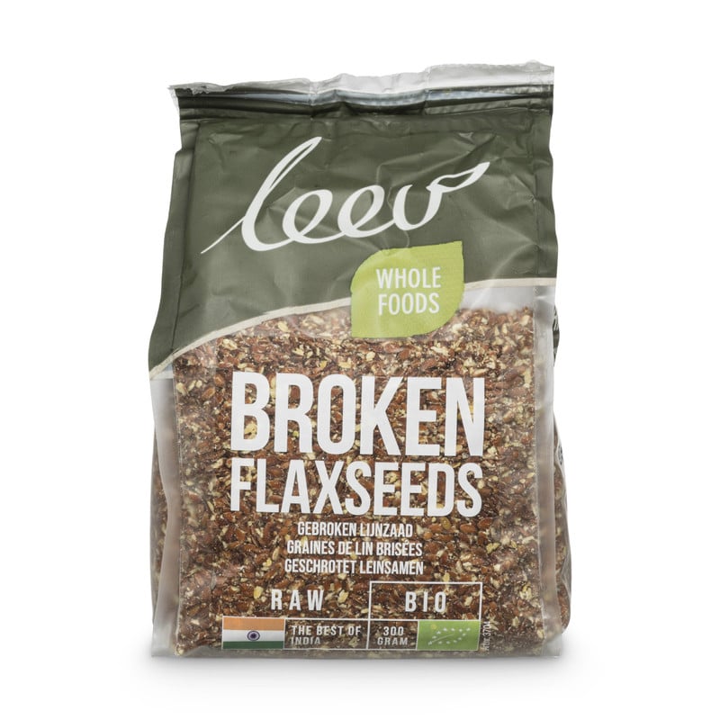 LEEV gebroken lijnzaad - 300 g