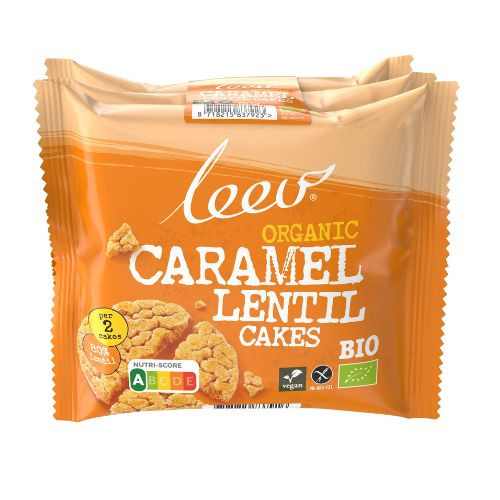 Leev bio cakes - caramel - 60 gram