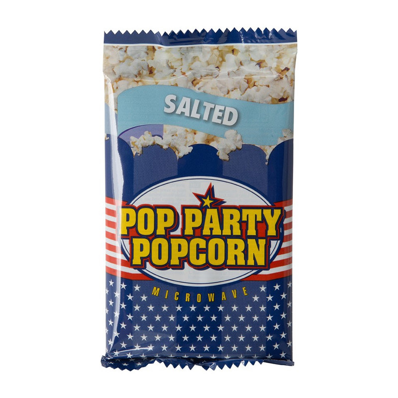 Magnetronpopcorn - zout