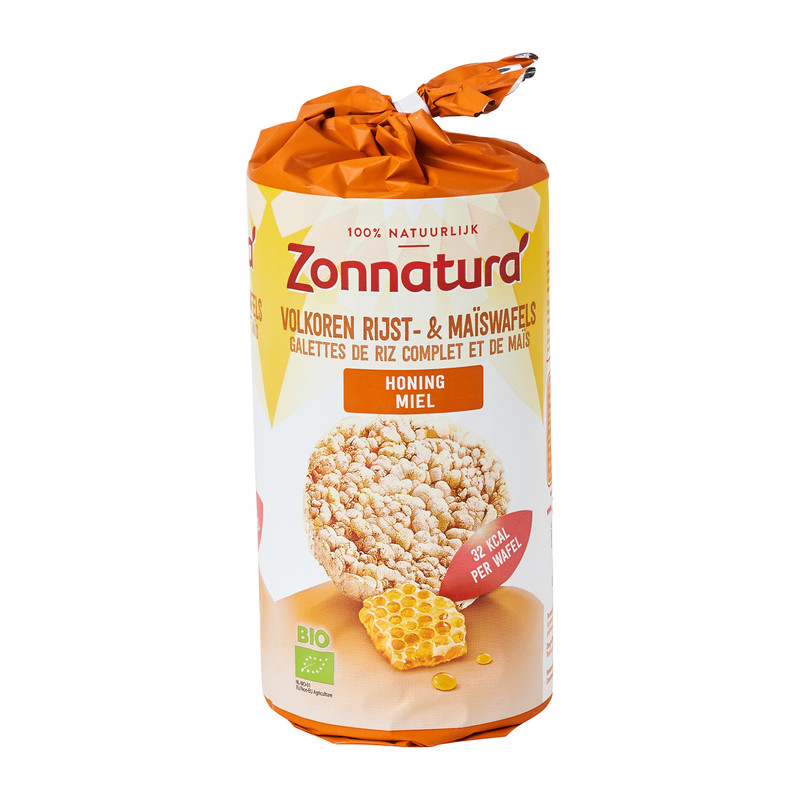 Zonnatura rijst-/maïswafels - 125 gr