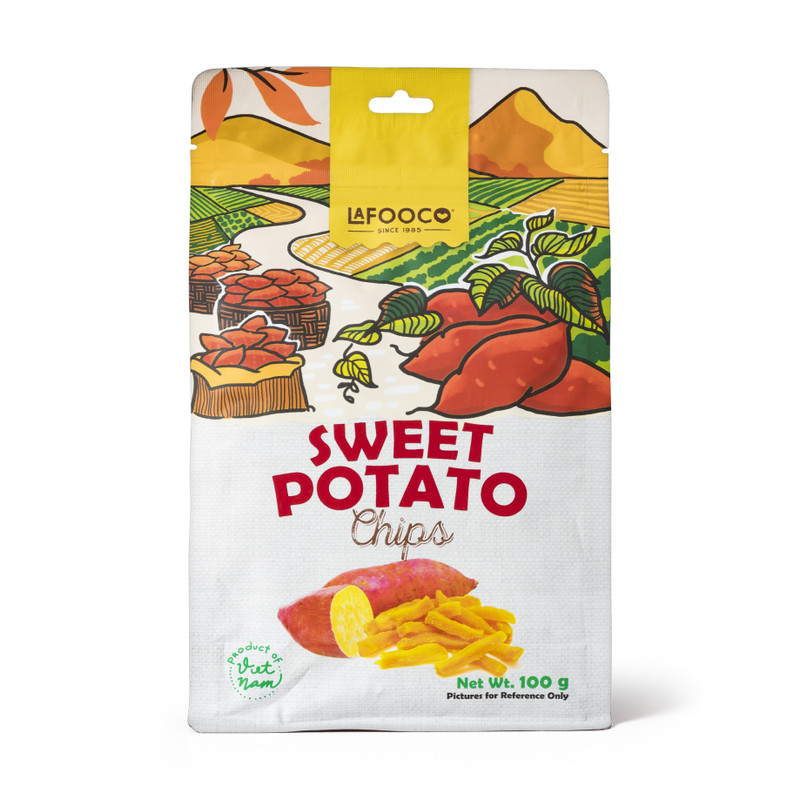 Zoete aardappel chips - 100 g