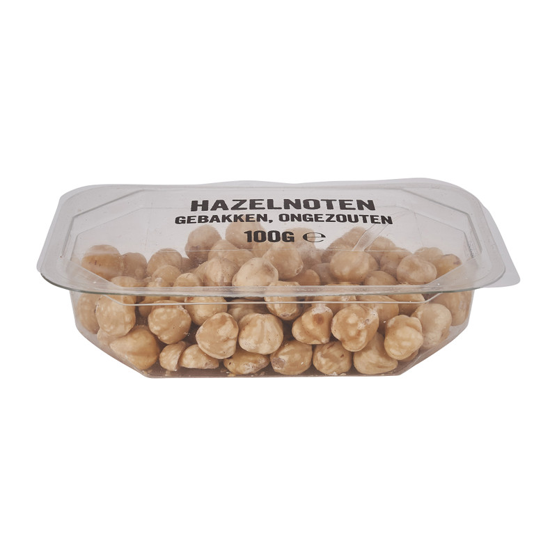 Hazelnoten - gebakken - ongezouten - 100g 