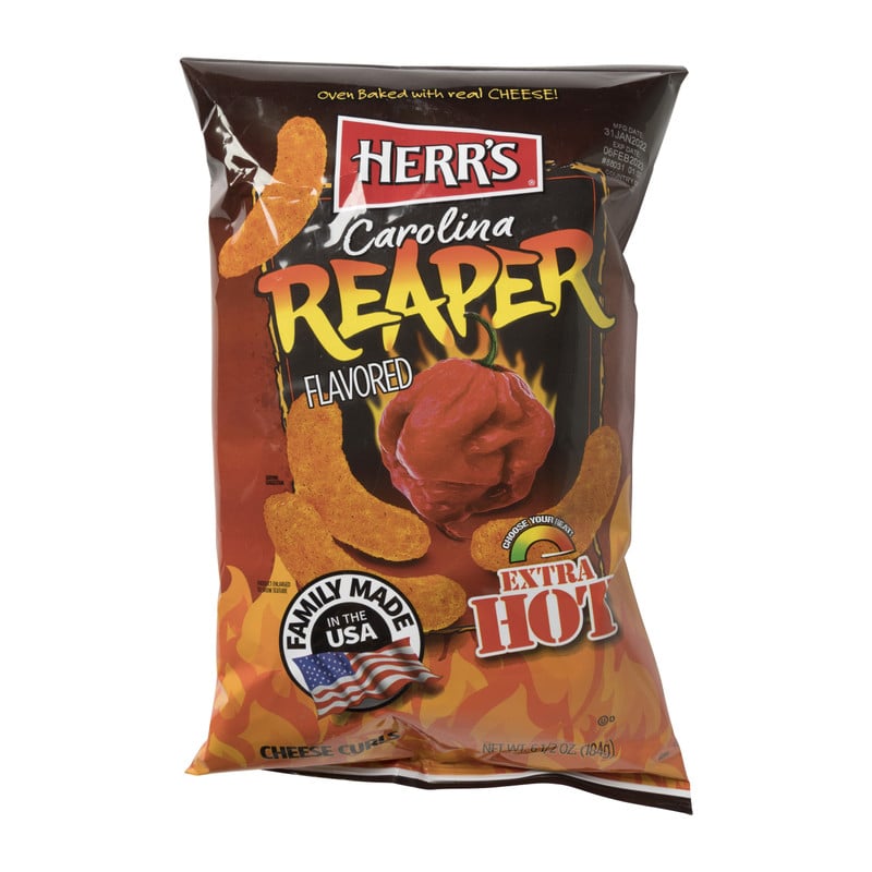 Herr's Carolina reaper - extra hot - 184 g
