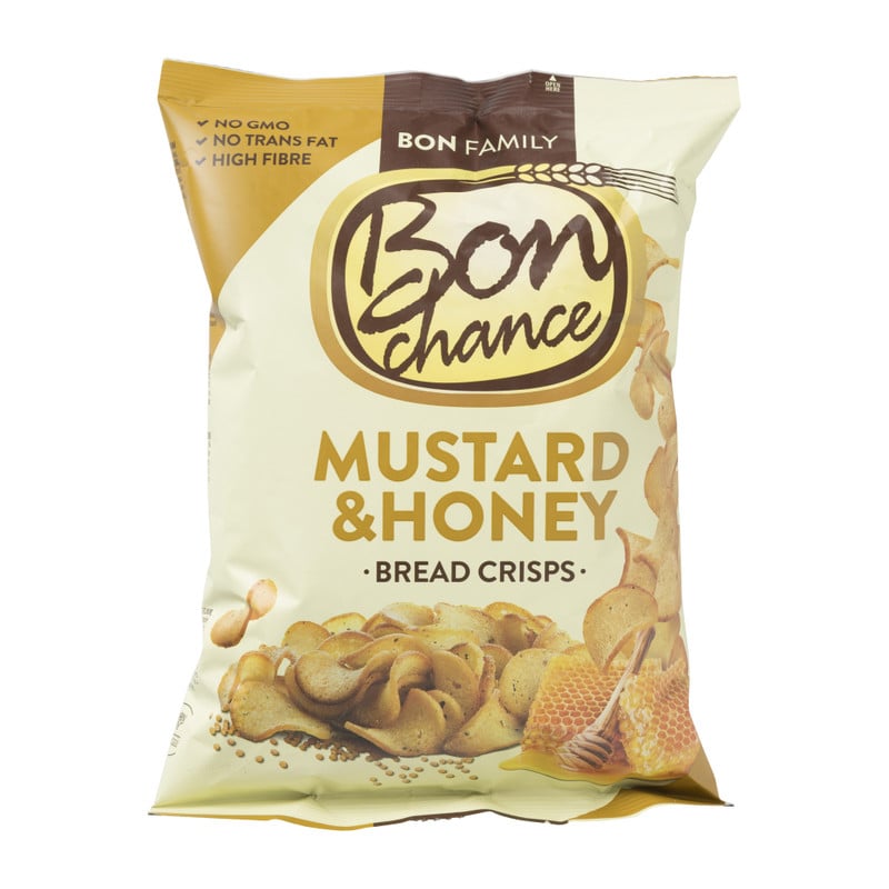 Bread crisps - honey & mustard - 120 gram