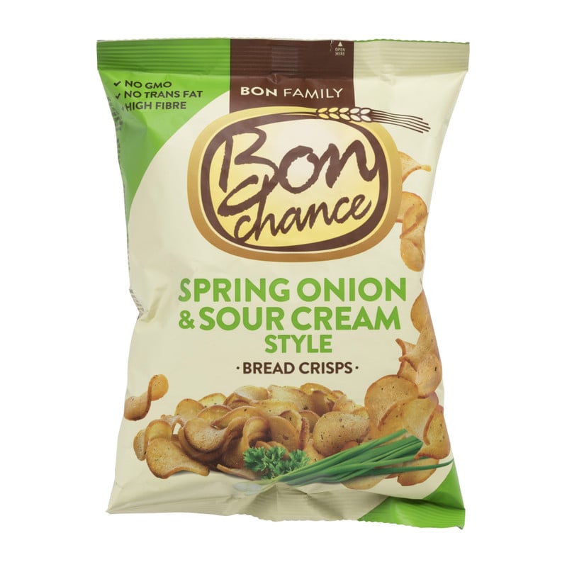 Bread crisps - onion & sour cream - 120 gram