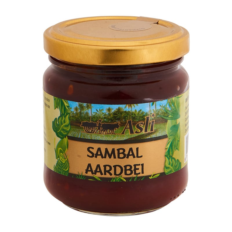 Asli sambal aardbei - 225 g