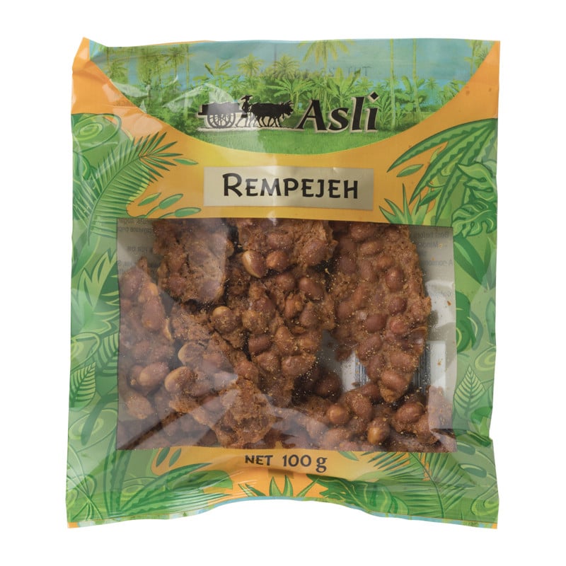 Asli rempejeh - gekruide pindakoeken - 100 g