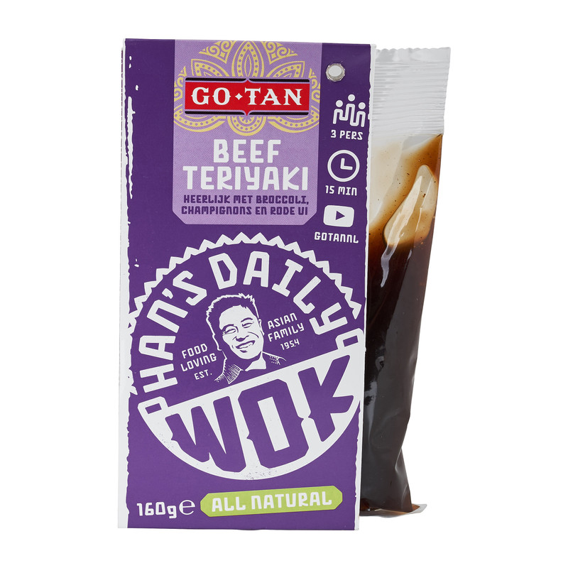 Beef teriyaki woksaus - 160 gr