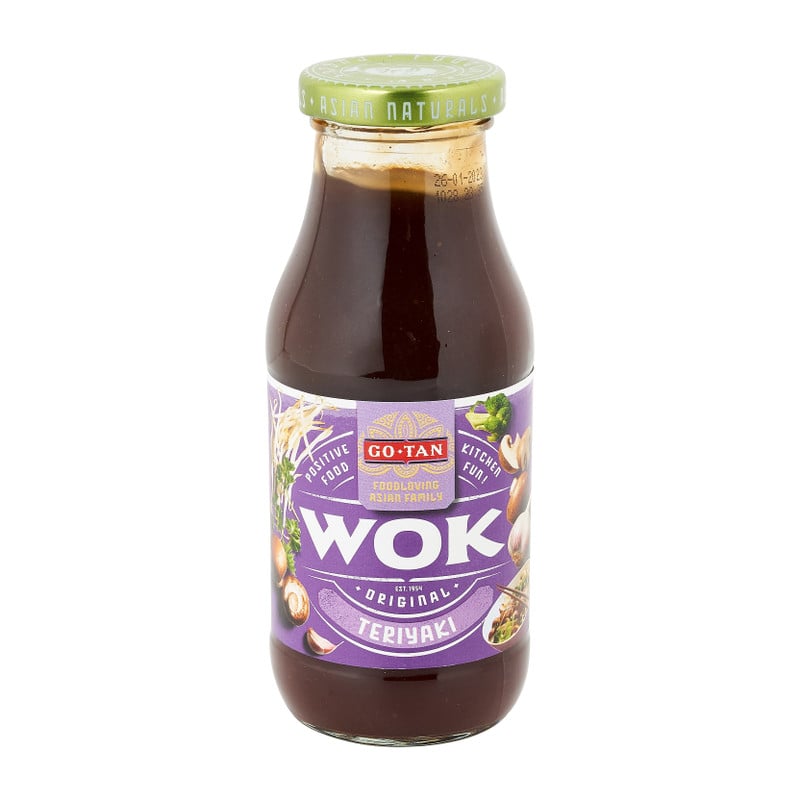 Go-Tan woksaus - teriyaki - 240 ml 