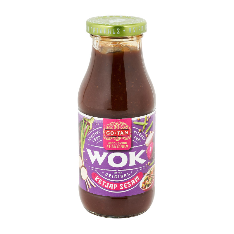 Go-Tan woksaus - ketjap sesam - 240 ml 