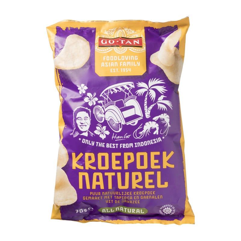 Go-Tan borrel kroepoek - 70 g