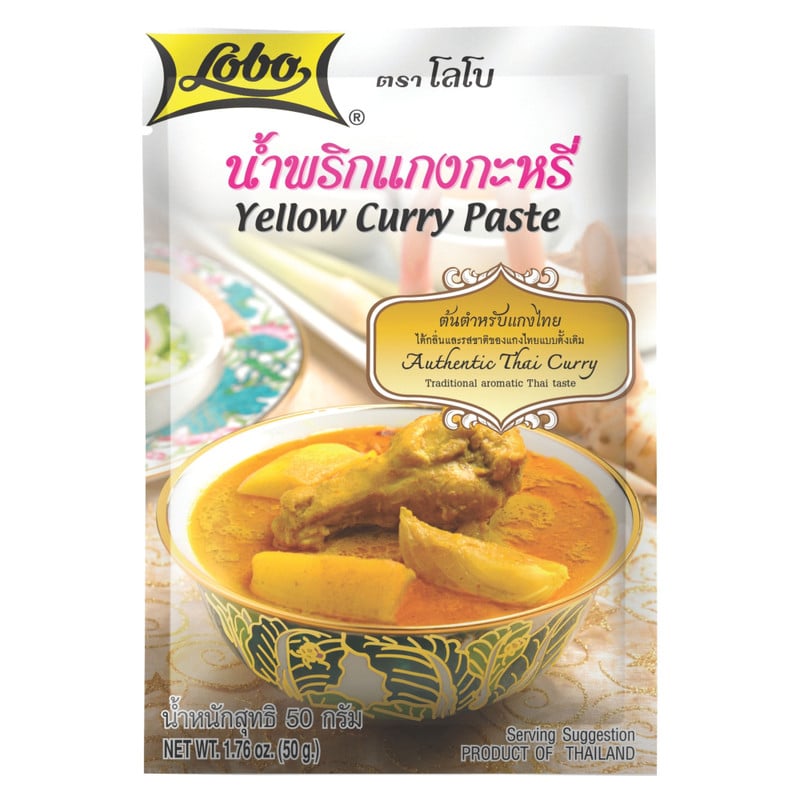 Gele currypasta - 50 gram