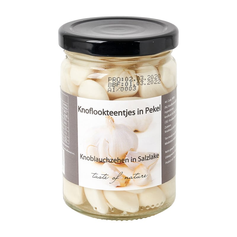 Knoflookteentjes in pekel - 230 g
