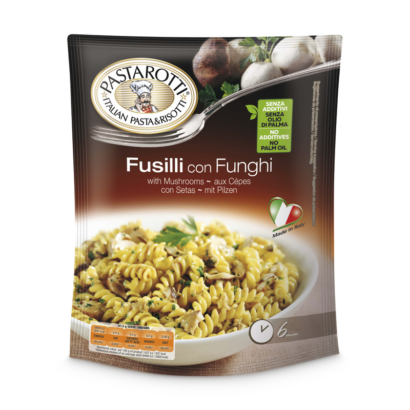 Pastarotti - fusilli met champignons - 175 g
