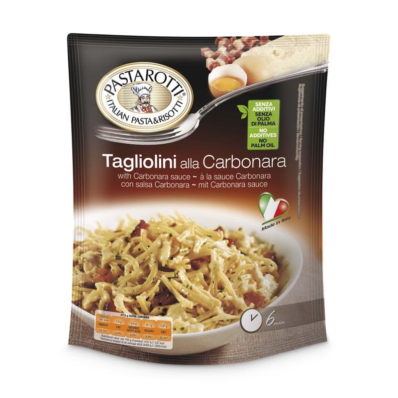 Pastarotti - tagliolini carbonara - 175 g