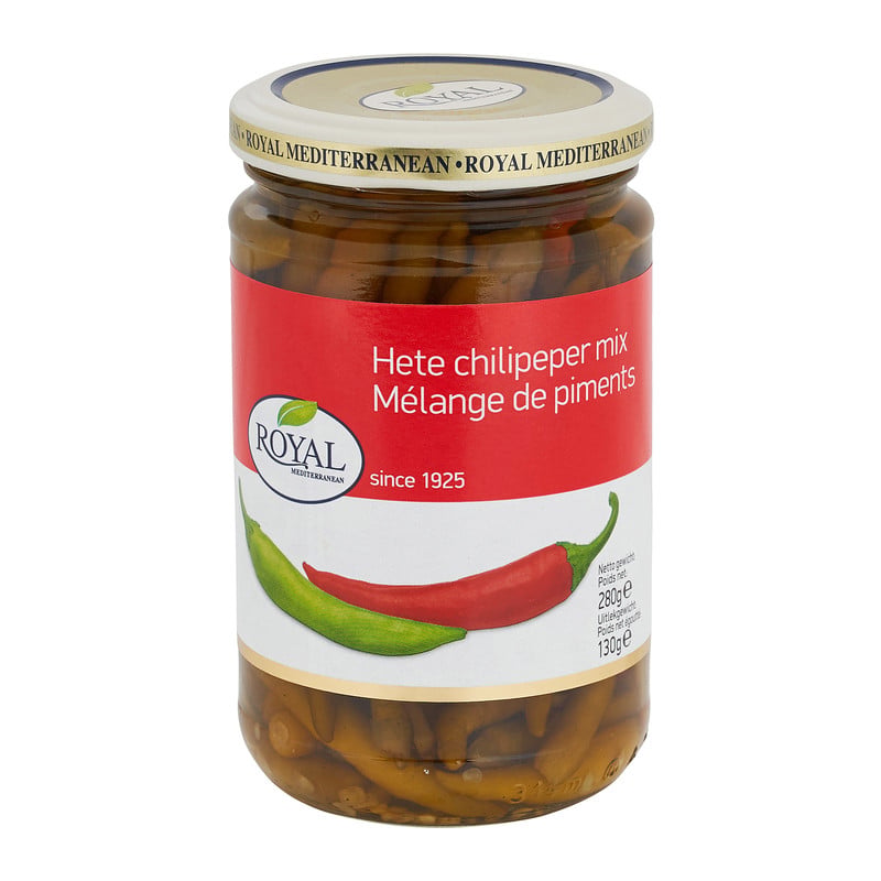 Hete chilipeper mix - 280/130 gr