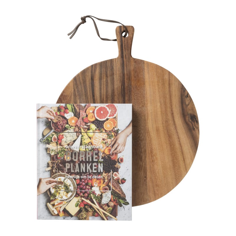 Borrelplank met kookboek - borrelplanken