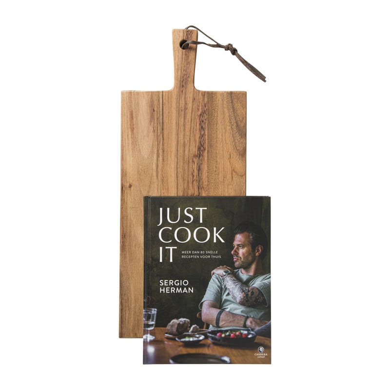 Borrelplank met kookboek - just cook it 