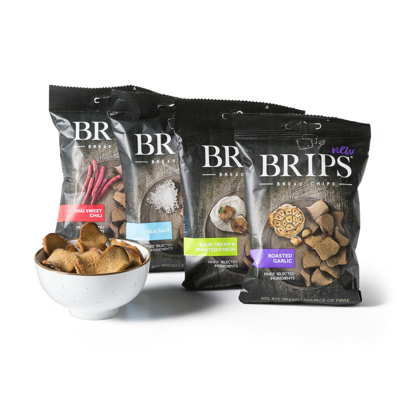 Bread chips - sour cream - 60 gram