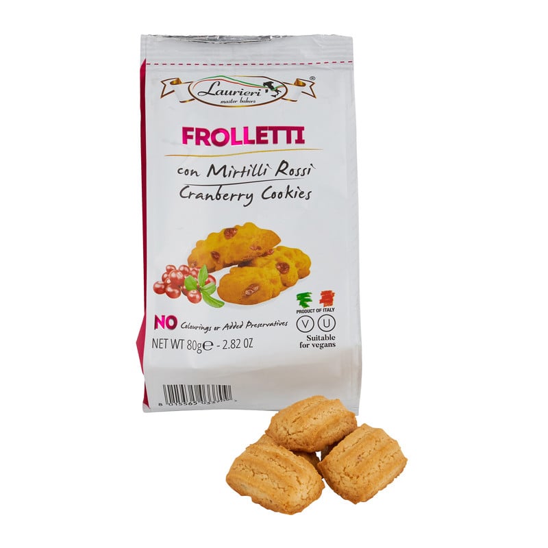 Froletti – koekjes met cranberry – 80 g 