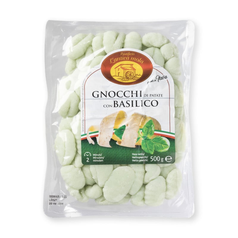 Gnocchi basilicum - 500 gram 