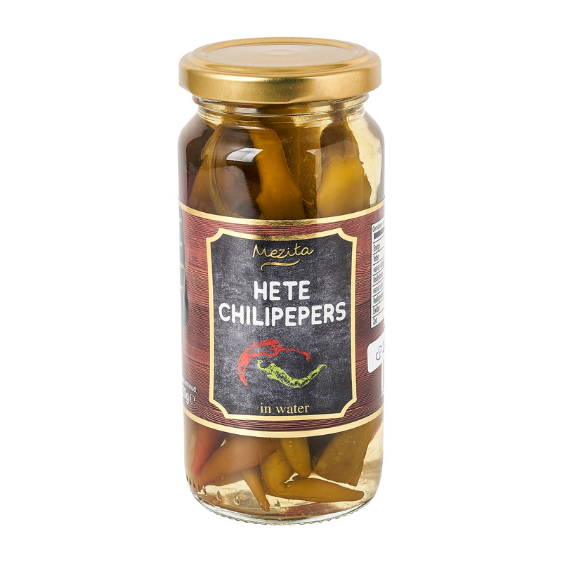 Hete chilipepers – 220 g 