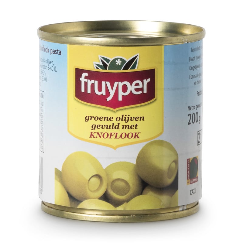 Fruyper olijven - knoflook