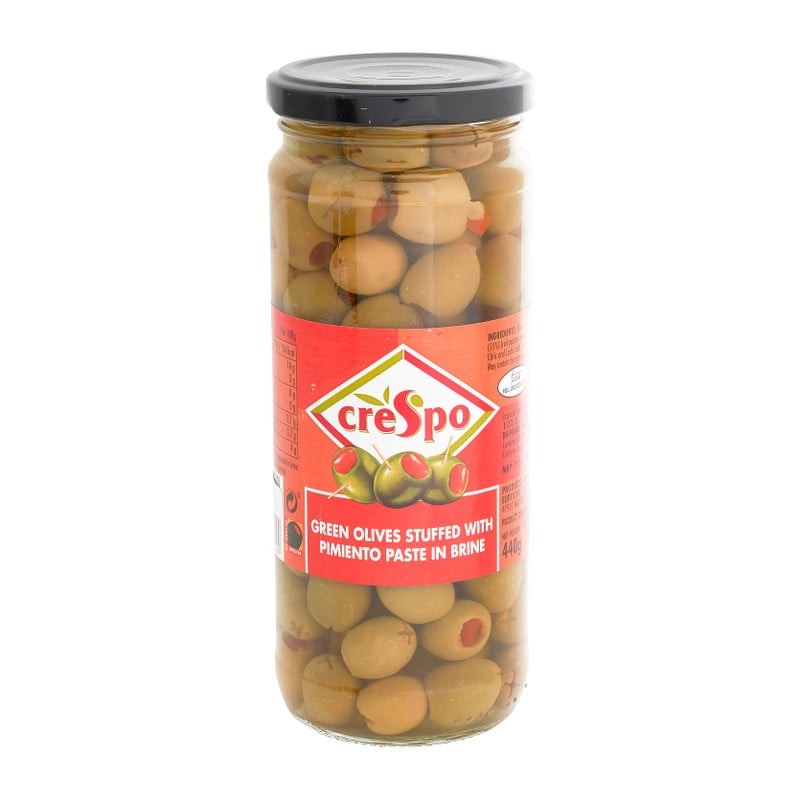 Groene gevulde olijven - 467 ml