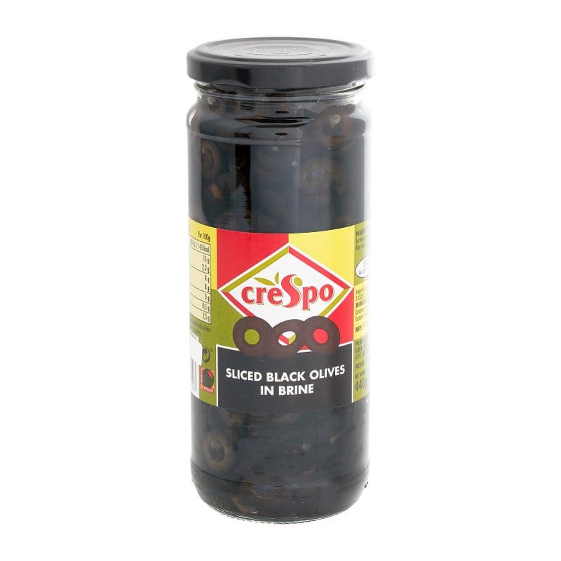 Zwarte olijven sliced - 467 ml