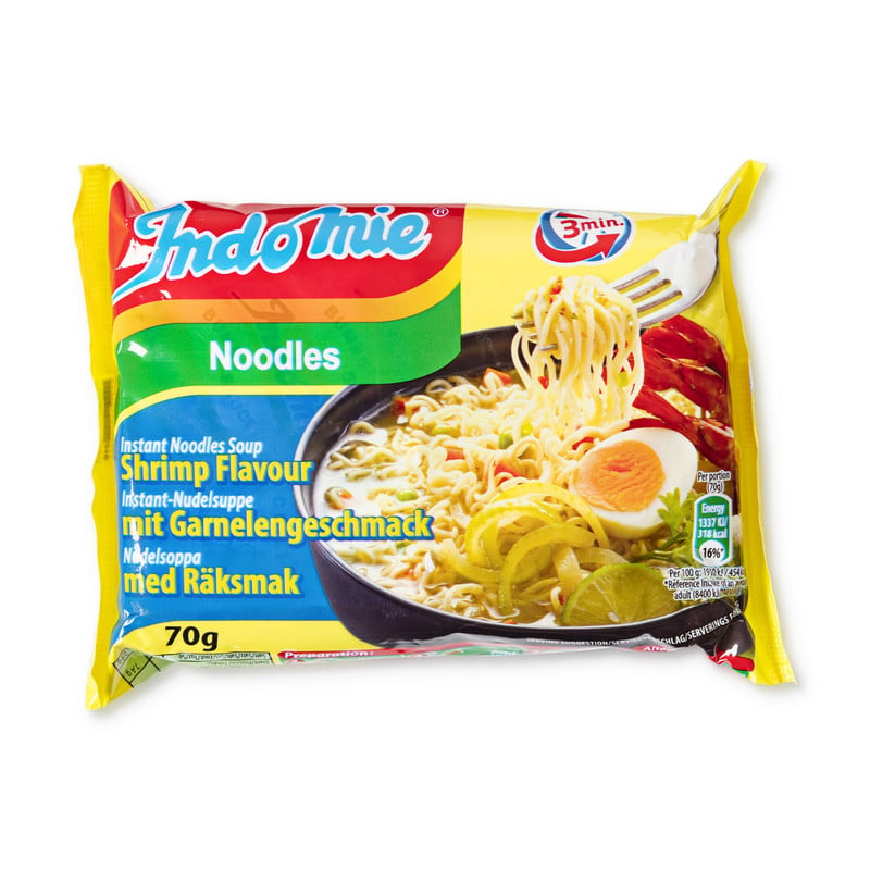 Indomie instant noodles - garnaal - 70 gram