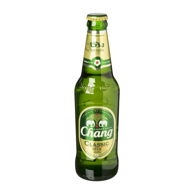 Thais bier in fles - Chang - 350 ml 