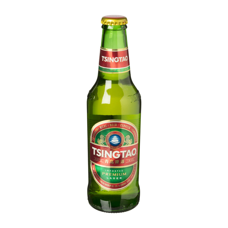 Chinees bier in fles - Tsingtao - 330 ml