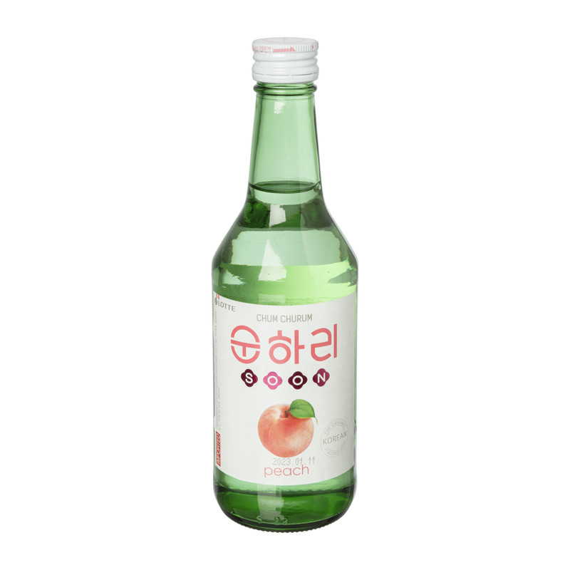 Chum churum soju - peach - 360 ml 