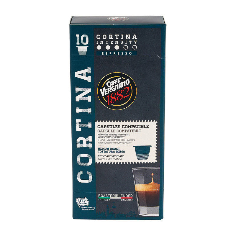 Espresso capsules Cortina- 10 capsules