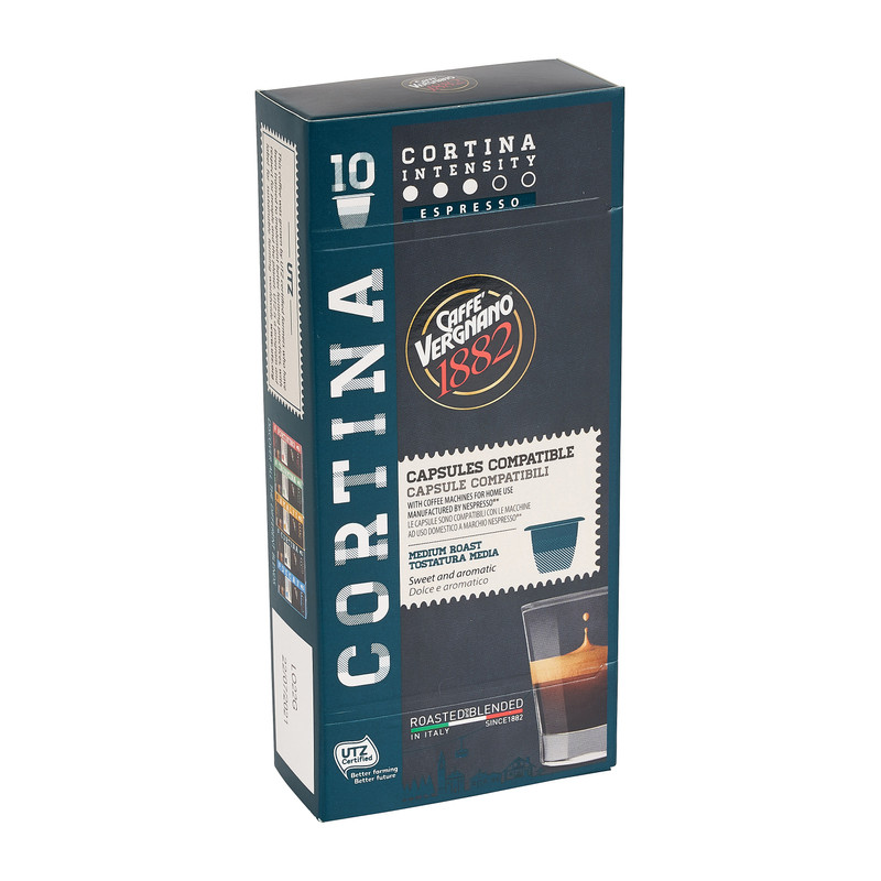 Espresso capsules Cortina- 10 capsules
