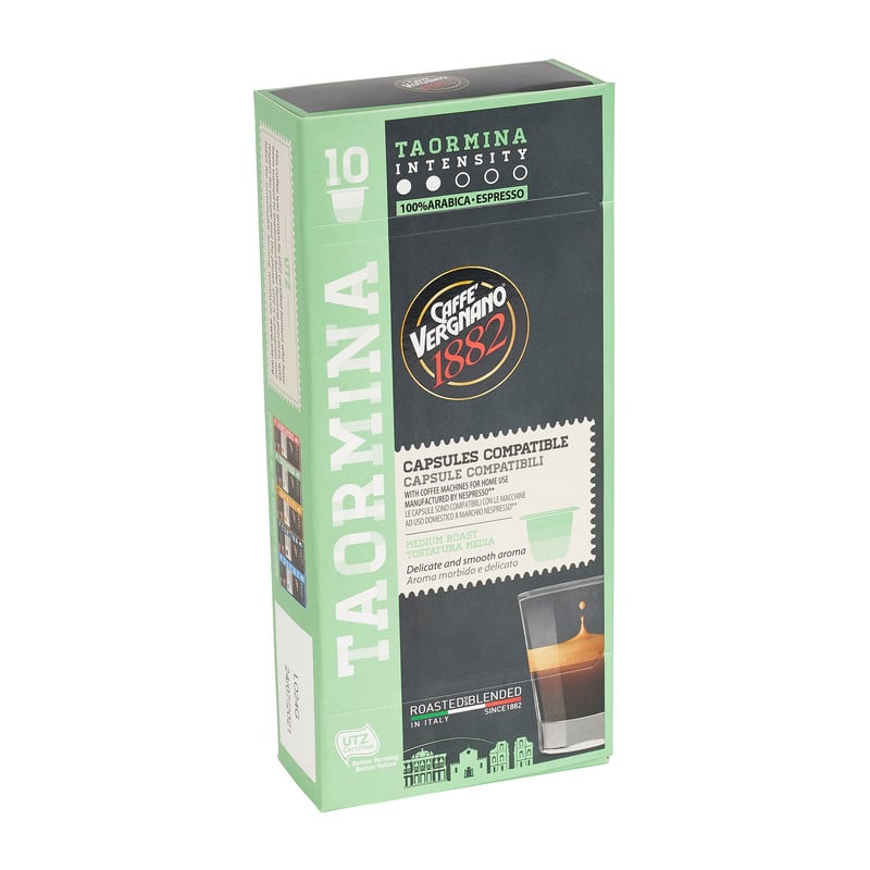 Espresso capsules Taormina - 10 capsules