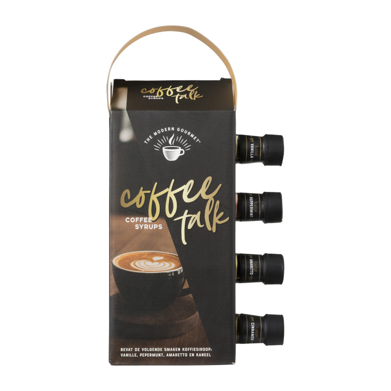 Coffee topping set - 4 smaken - 180 ml