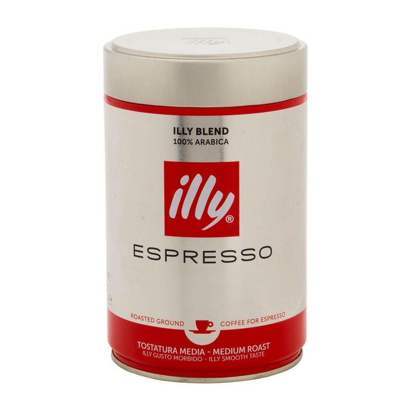 Illy Espresso - medium roast- gemalen koffie